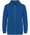 NS405 Native Spirit Kids Full Zip Hoodie Sea Blue colour image
